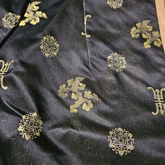 State Side Tailor Yokohama Japan Womens Japanese Jacket Black And Gold PS - Picture 11 of 12